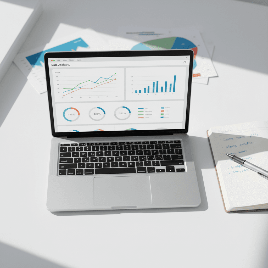 Social media analytics dashboard and growth tracking