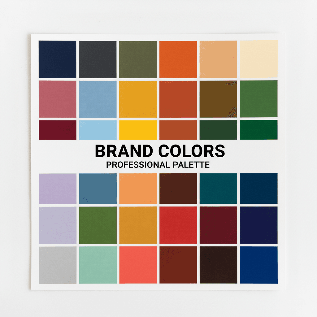 Brand color palette